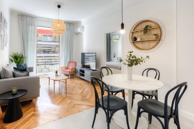 #29 Suite Gambetta AC Sea view 2 bedrooms 1min Walk to Promenade & Sea