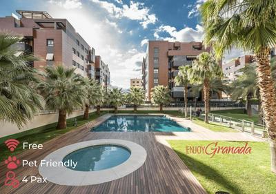 EnjoyGranada EMIR 3F - POOL, GYM & Free Parking