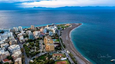 Elli beach apartment top location Rodos