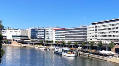 Hotel Stadt Hamburg am Fluss Saarbrücken