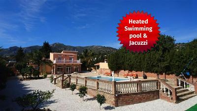 Villa Buenavista Malaga - sea view, private heated pool, spa, 5 bedrooms