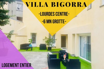 Villa Bigorra Lourdes centre Le Sanctuaire La Grotte , parking