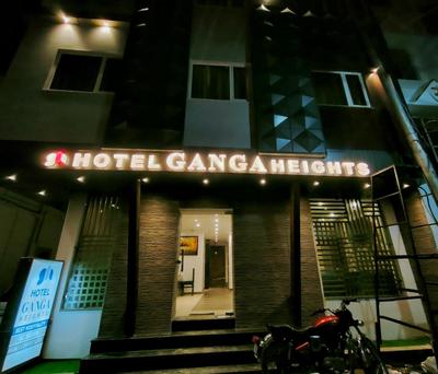 Perfectstayz Premium Ganga Heights - Ganga View rooftop cafe