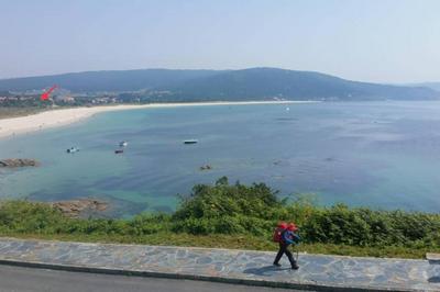 Junto Camino De Santiago,1ª línea de playa