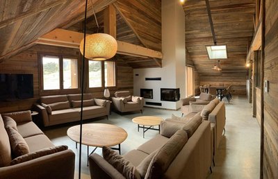 CAPRICORNE - Chalet sur les pistes avec sauna et home cinema