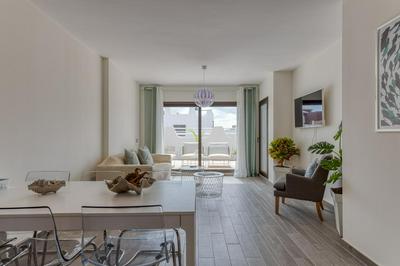 HomeForGuest Flat with large terrace in modern residential complex with swimming pool