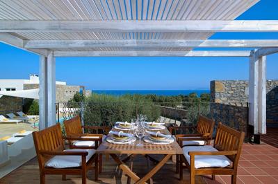 Luxury Crete Villa Olives House Villa Private Pool Sea View 4 BDR Nikolaos