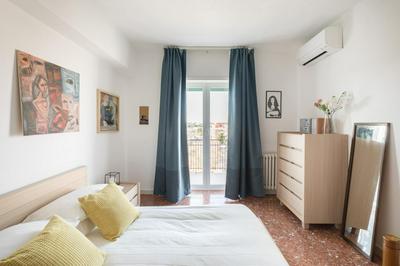 Amoretti Apartment, 6 persone, 3 camere, 2 bagni, balcone, Wi-Fi, Metro B Monti Tiburtini