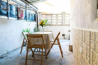 One bedroom appartement with furnished terrace and wifi at Favara 8 km away from the beach