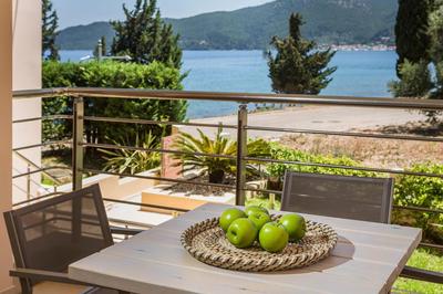 Deluxe Kefalonia Apartment Apartment Crocus 1 Bedroom Shared Pool Sea View Karavomilos