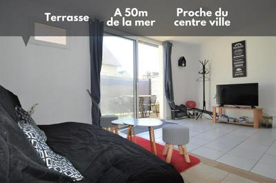 Maisonnette avec terrasse à 50m de la plage