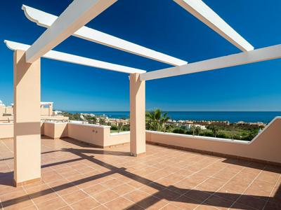 2163-Amazing penthouse, 2 terraces sea-golf view