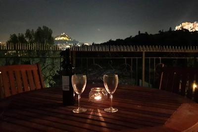 Ground floor apt with rooftop and stunning view