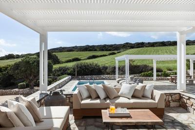 Executive Paros Villa 4 Bedrooms Villa Almyrikia Sunset Stunning Sea View