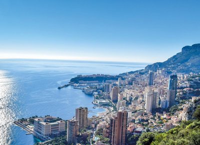 Monaco view, pool, garage, 100 m2 terrace