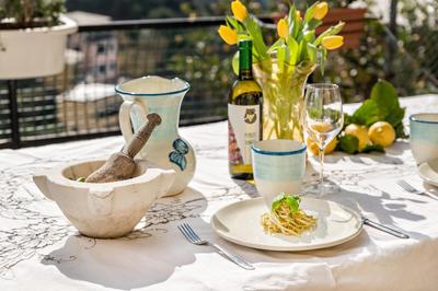Villino Caterina House: big terrace seaview