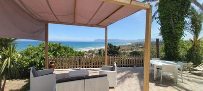 Villa Anna, con patio vista mare