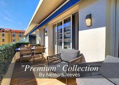 Nestor&Jeeves - REINE MARIE TERRASSE - Central - Very close sea - Top floor