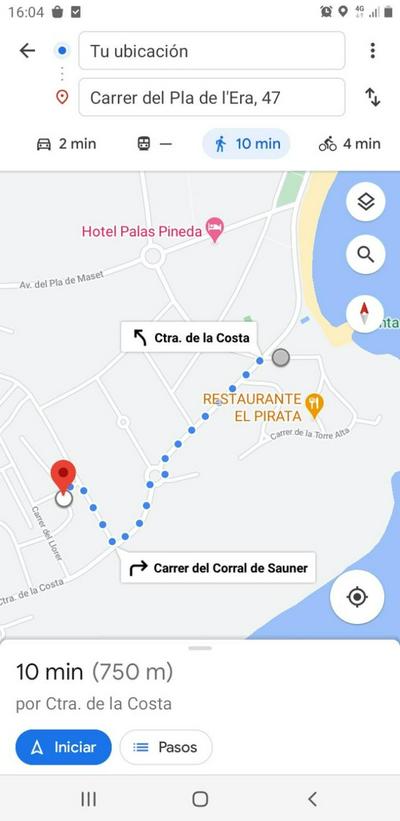 Apartamento vistas al mar de La Pineda
