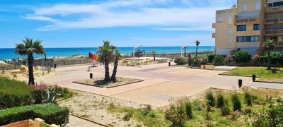 Appartement d'une chambre a Le Barcares a 50 m de la plage avec vue sur la mer et wifi