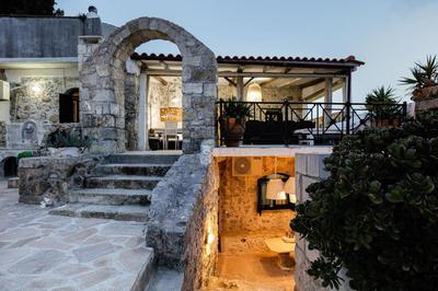 Antonia's stonebuilt mansion with a private pool