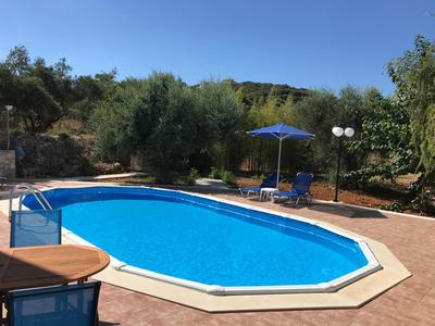 Villa Iannis in Almyrida slechts 350m van het Strand - Auto huren niet nodig - Gratis Samariakloof