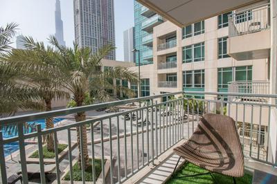 Luxury studio at Downtown! Full Burj Khalifa View! Burj Views L