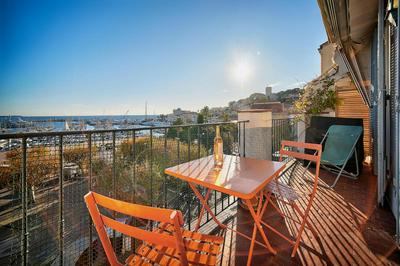 EXCEPTIONNEL 3 PIECES AVEC TERRASSE VUE SUR VIEUX PORT CENTRE VILLE l! A2B195