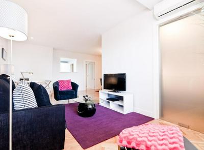 Spacious Temporary Apartment in Madrid Argüelles Close to Moncloa, Chamberí & Gran Vía, Princesa V
