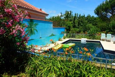 2 chambres et salle de bain un oasis de bien être Piscine
