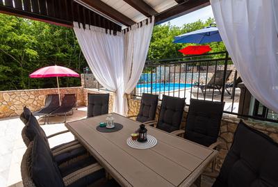 Apartment With A Private Swimming Pool, Garden & BBQ