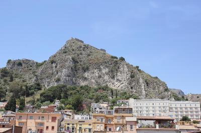 Luxury Villa Taormina city center, terrace with views
