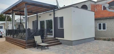 Pirovac Premium Luksuzni Mobile-Home on the beach 6 ležaja satelit tv wifi klima 2 x wc velika terasa full opremljena ljubimci dozvoljeni parkirno mjesto 1