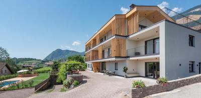 Villa Montis Exclusive Holiday Apartments in Eppan with Spectacular Views of Dolomites and Bolzano Area