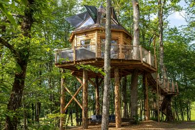 Nid'en'Ô cabanes et spa Lot et Dordogne