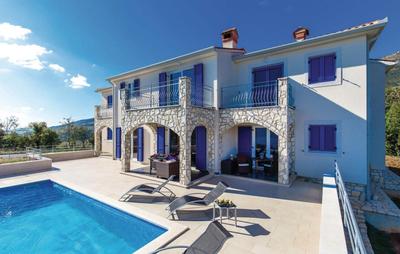 VillaBlu1 Doppelhaushälfte Seaview, Pool