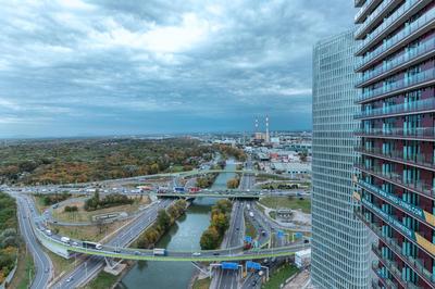 Great apartment with view and heated rooftop Pool