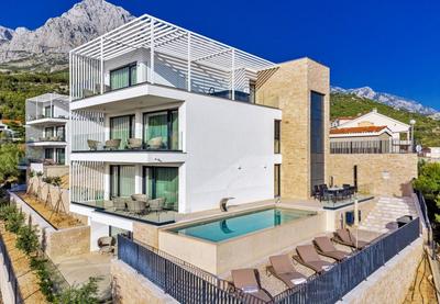Luxury Villa Delight I in Promajna with Private Pool, Gym, Sauna & Jacuzzi