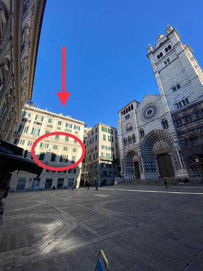 New Apartament in front of Genoa Cathedral