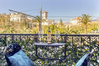 LE JEAN JAURES - REFAIT A NEUF, LUMINEUX, LONG BALCON, JOLIE VUE, WIFI, Cœur VIEUX-NICE