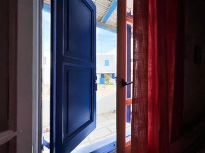 Beachside studio Ornos area