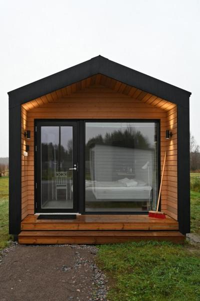 Willa Rauha 1B Peaceful minihouse private Sauna and parking