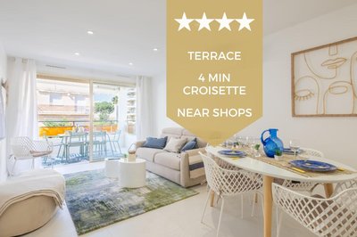 SERRENDY 2-bedroom apartment near Croisette