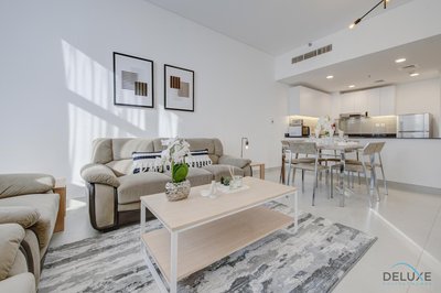 Cordial 2BR at The Pulse Residence Dubai South By Deluxe Holiday Homes