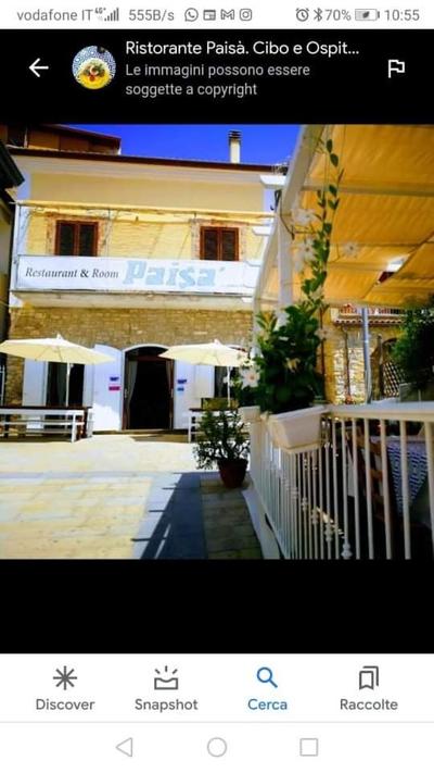 Ristorante Paisà. Cibo e Ospitalità