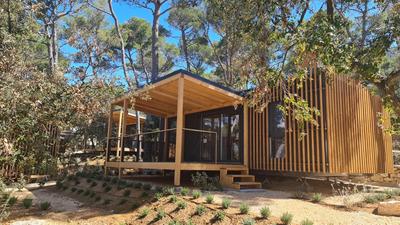 Pine Beach Pakostane Glamping Homes - All Inclusive light