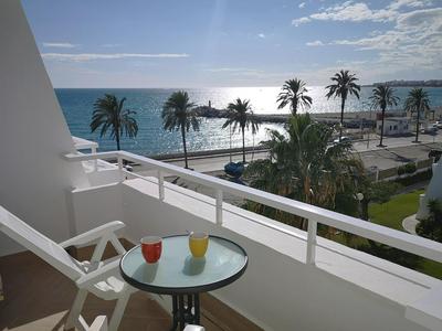Sunny Beach View Duplex wWi-Fi Pool AC - Alojamientos La Torre