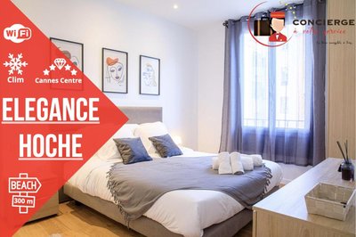 L'Elégance Hoche - Congrès Palais - Plage Croisette - Cannes Centre - Clim