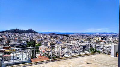 Athens Panoramic View Room Apartment Huge Balcony
