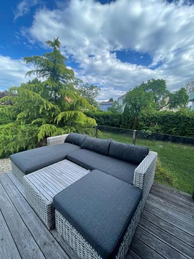 Schöne Gartenwohnung mit Carport und Terrasse!